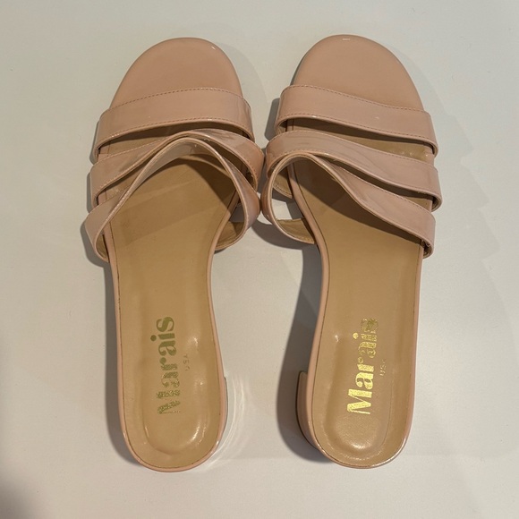 NWOT Marais USA Jane Mule Blush Pink - Picture 1 of 11